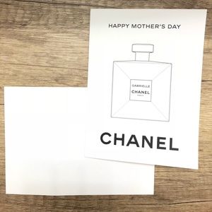 Chanel Paris Gabrielle Mothers Day Card Stationery